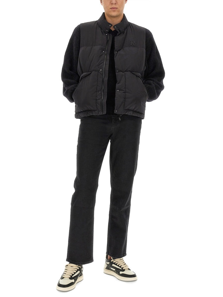 Represent Gilet - Nero | Wanan Luxury