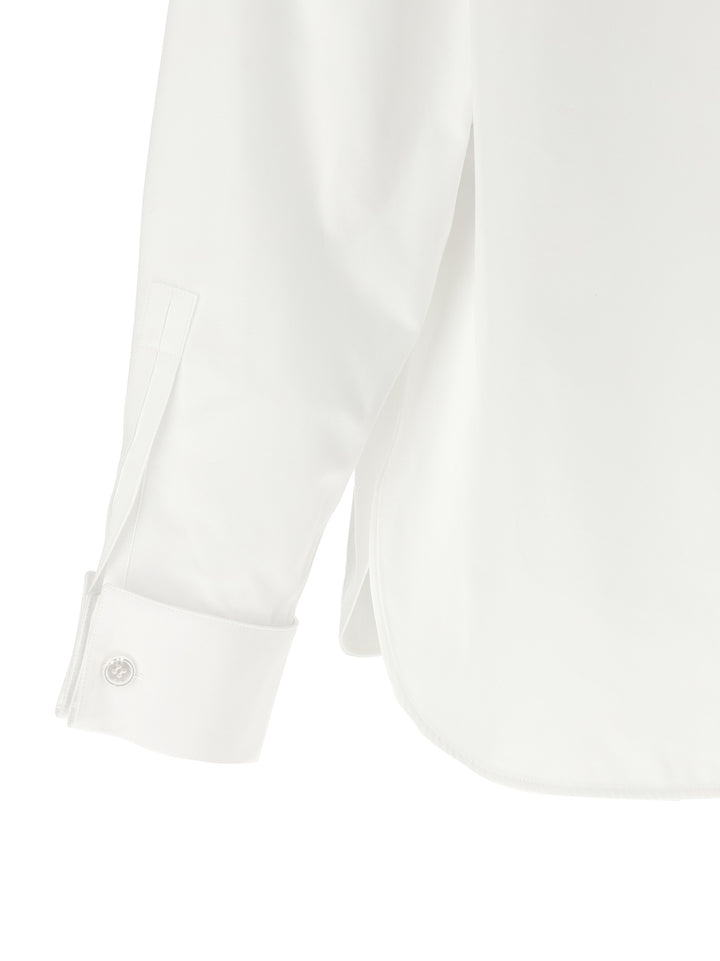 Saint Laurent Lavallière Collar Shirt Camicie - Bianco | 2b775f723a52fc493afb3b4d347666359e58b107