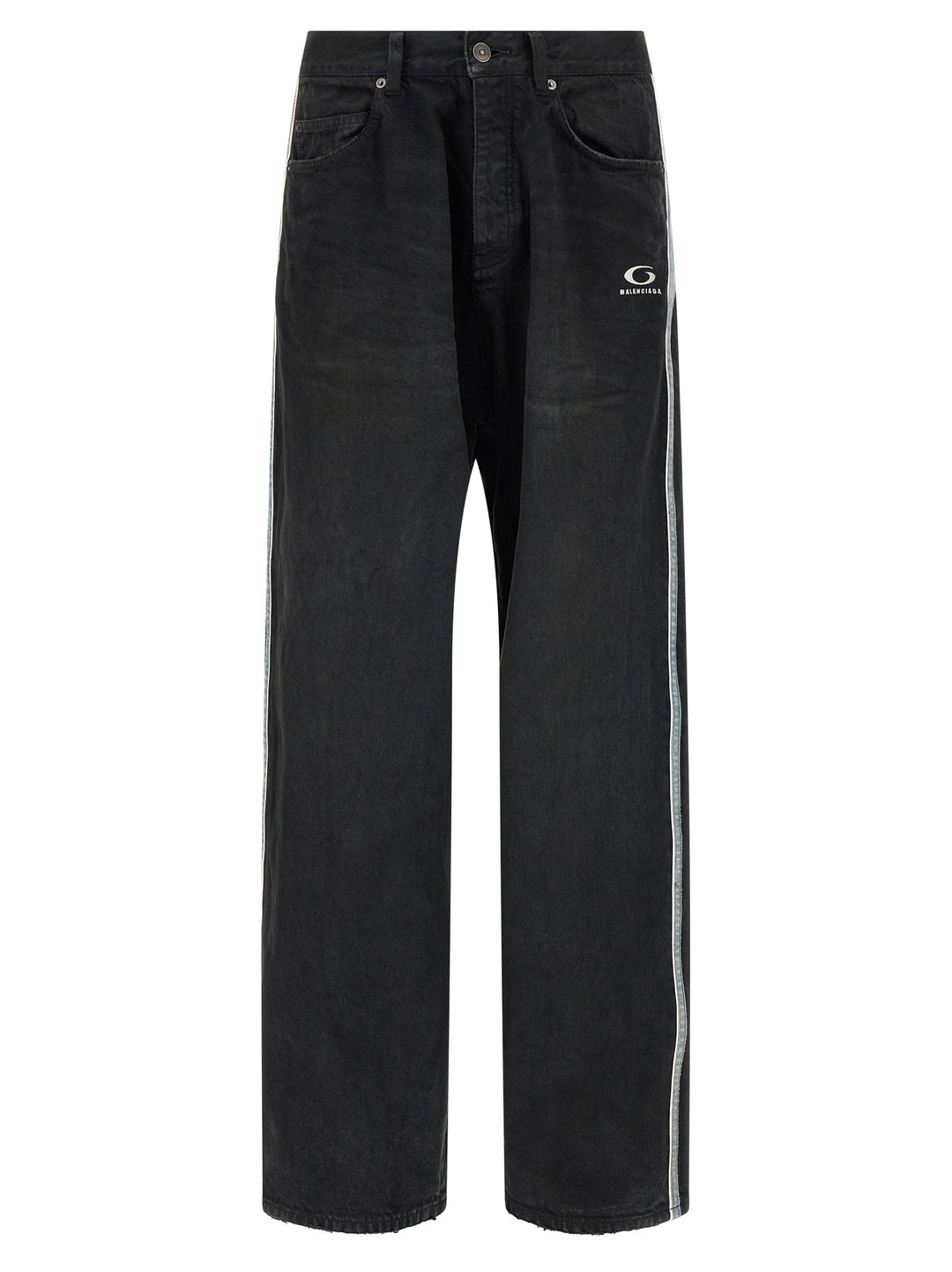 Balenciaga Japanese Twill Jeans - Nero | 6441c3615d6f75387a2b3e629f7b7335b219c666