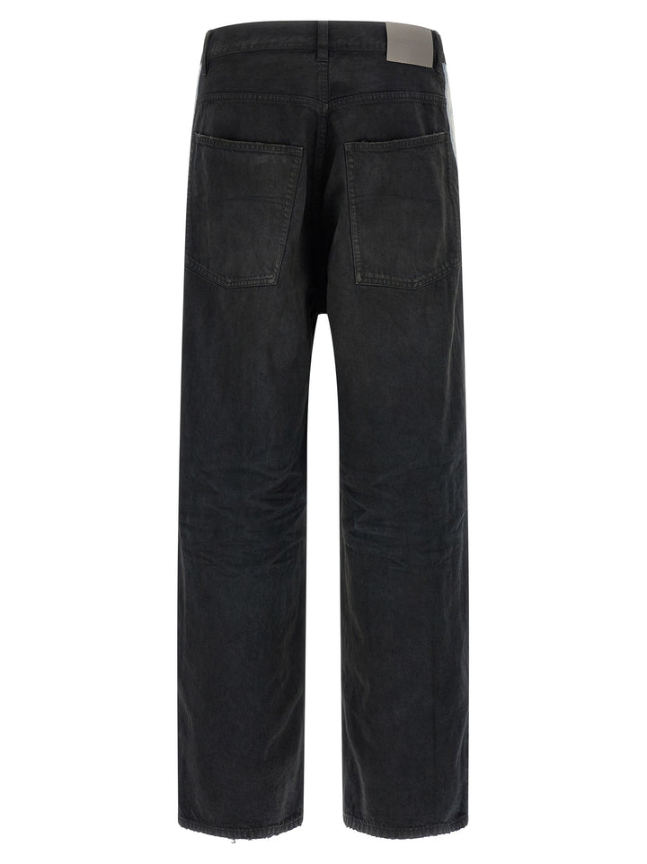 Balenciaga Japanese Twill Jeans - Nero | 021459e0be215e736e1ef60c379941ae67c72031