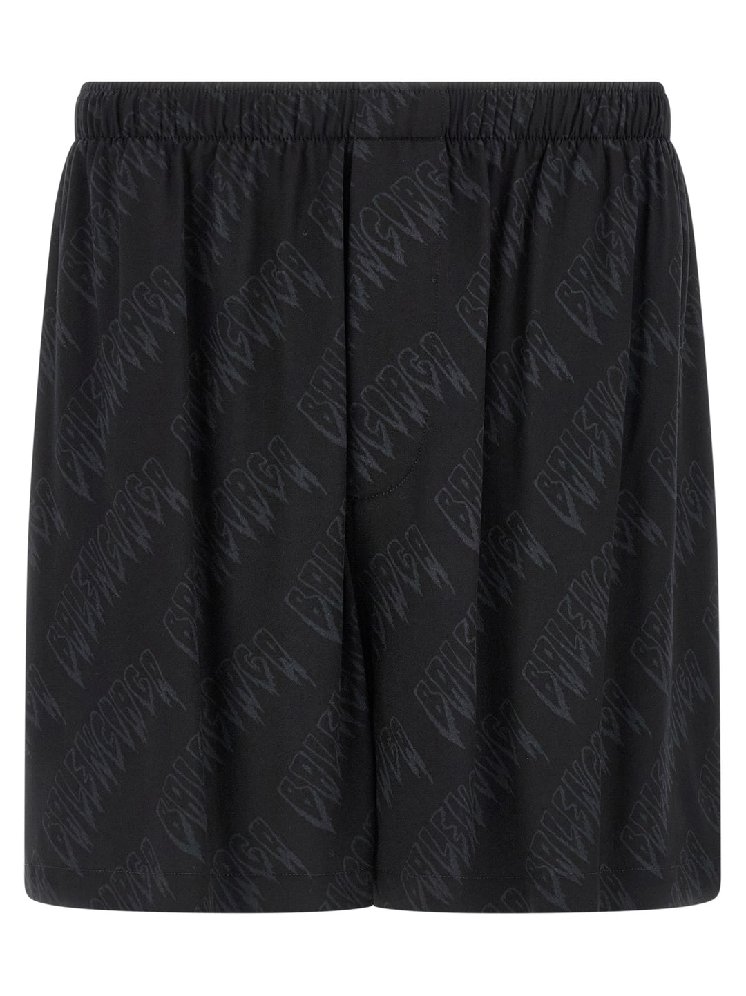 Balenciaga Logo Shorts Bermuda e Short - Nero | 498340a73f5772e7faf6d033355213f0fd678e55