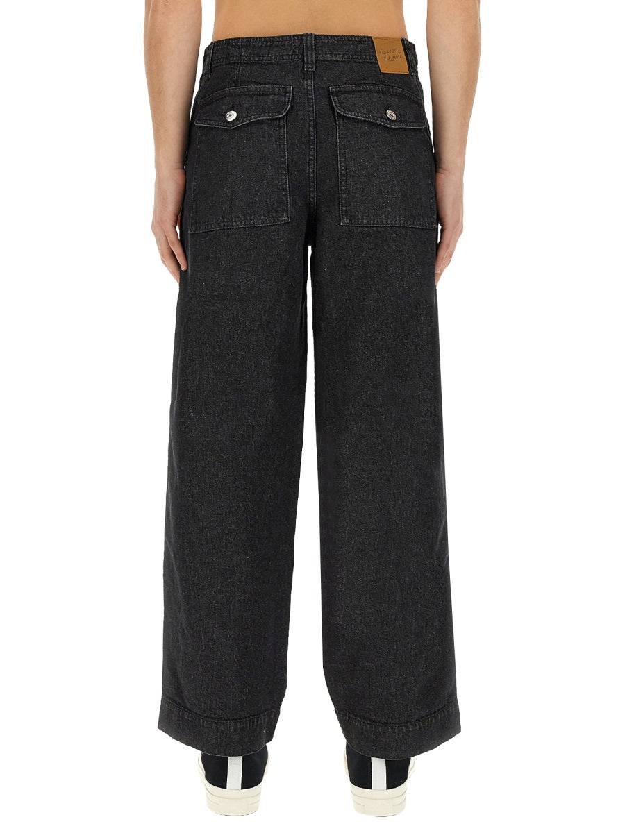 Maison KitsunÉ Jeans - Black | e8a45d02906272066eb6fee3c28e2ef023073f9a