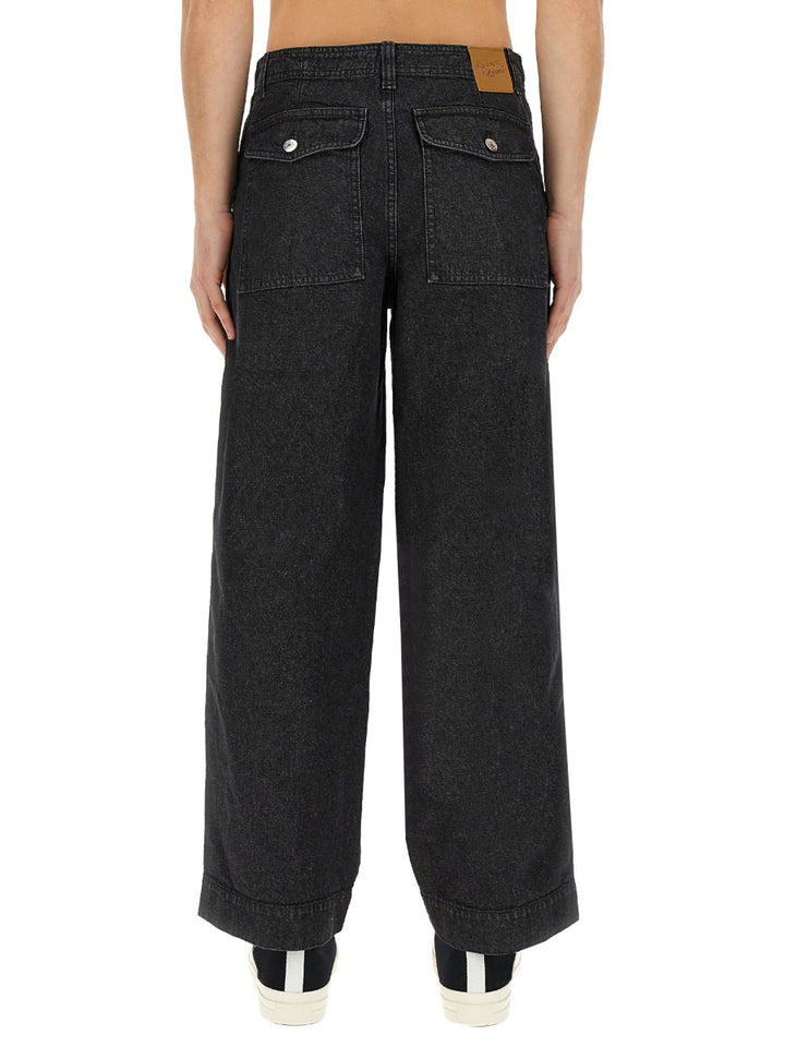 Maison KitsunÉ Jeans - Black | e8a45d02906272066eb6fee3c28e2ef023073f9a