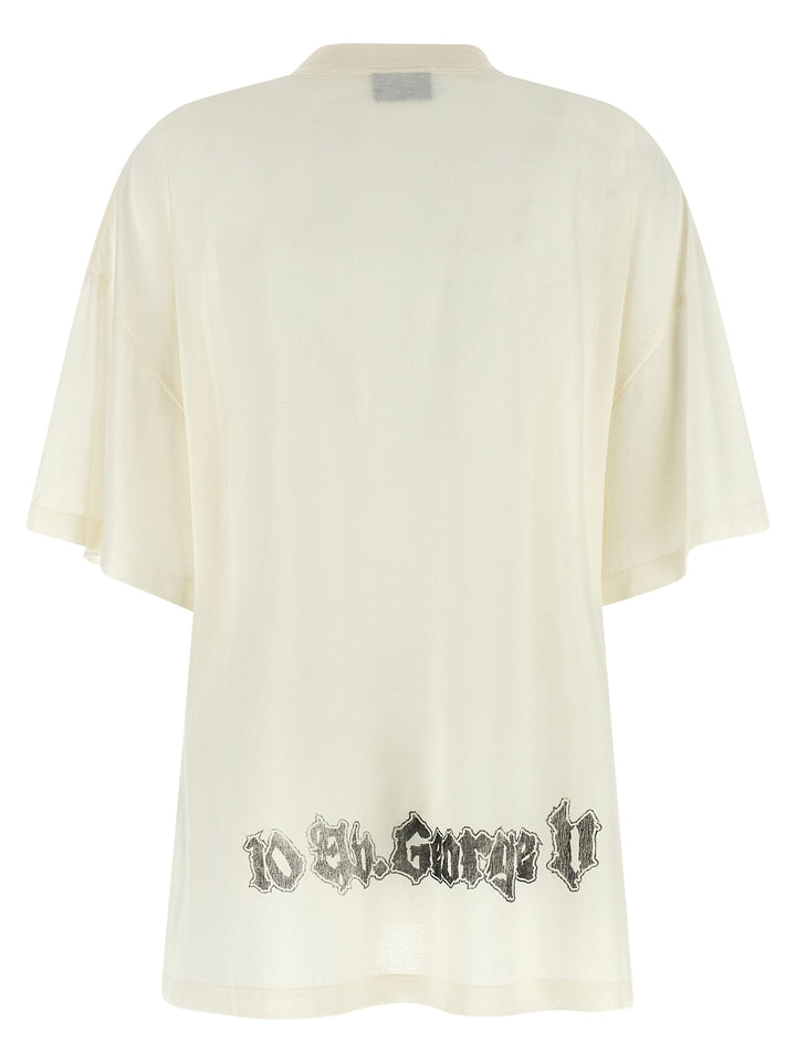 Balenciaga Shaped Salon De Couture T shirt - Bianco | 14f1ce91e05979d6b9a39fa75887cedf12eb464d