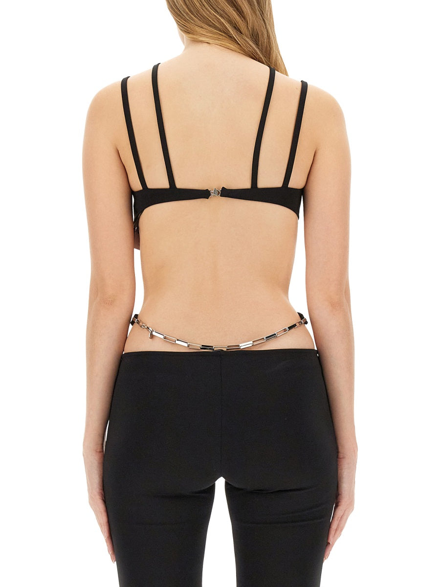 The Attico Top - Nero | Wanan Luxury