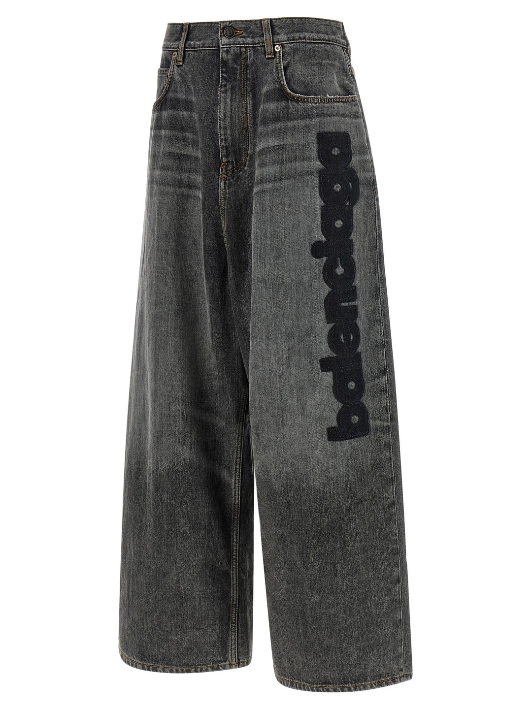 Balenciaga Low Crotch Baggy Jeans - Grigio | 75b2bc77d95f951d721810927f4bbfac90b21744