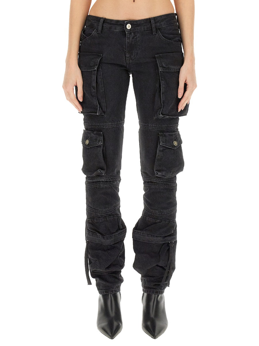 The Attico Jeans - Nero | Wanan Luxury
