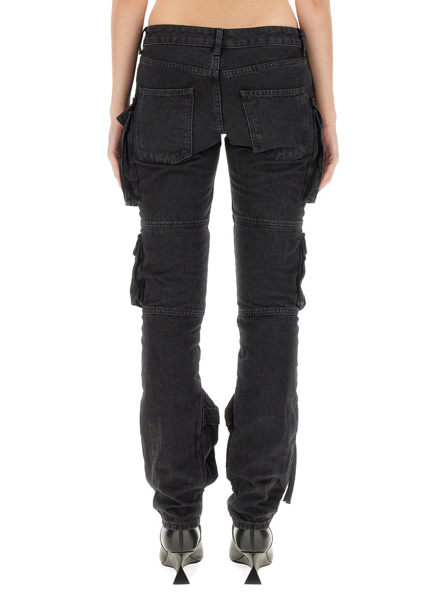 The Attico Jeans - Nero | Wanan Luxury