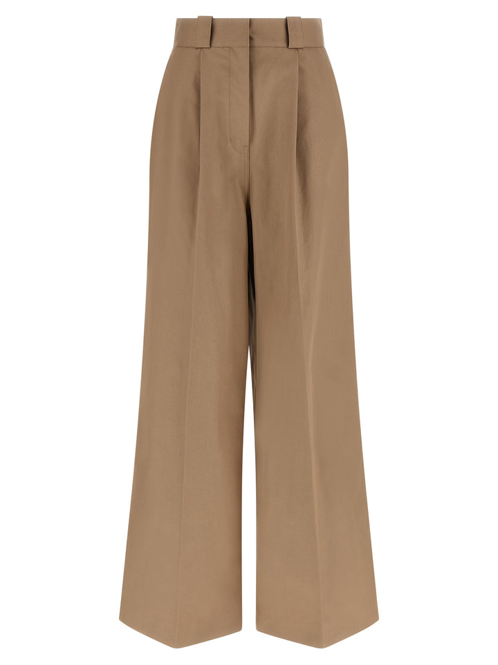 Balenciaga High Waist Pantaloni - Beige | 647a27583191b5deaee9b87da1e19c816beba369
