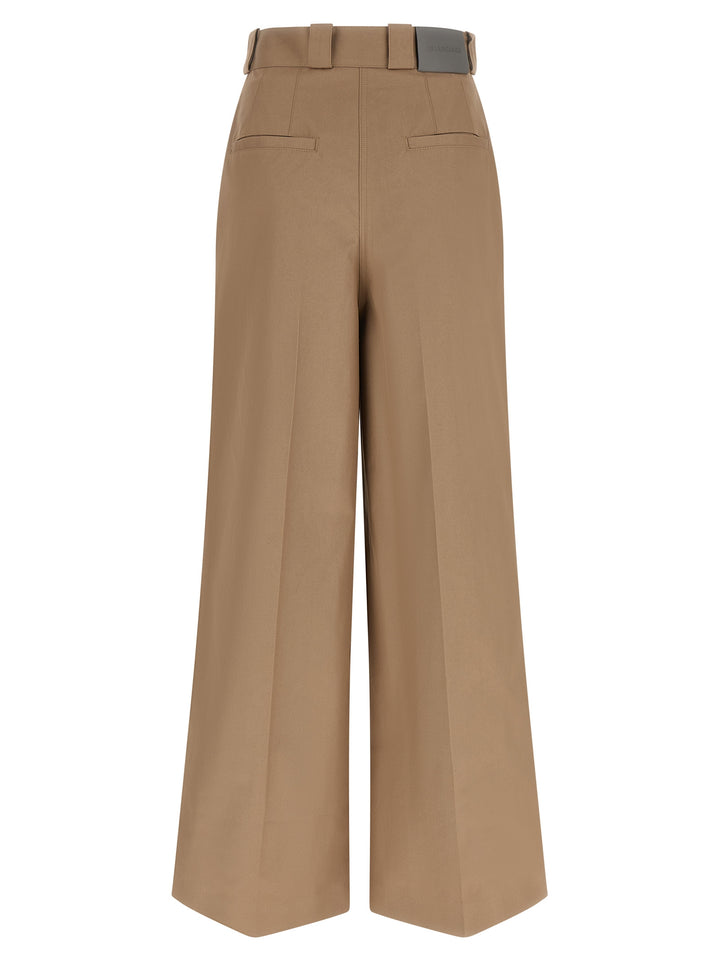 Balenciaga High Waist Pantaloni - Beige | 6e570d2aa16b6dba0e3e7087092e6267e0cd441f