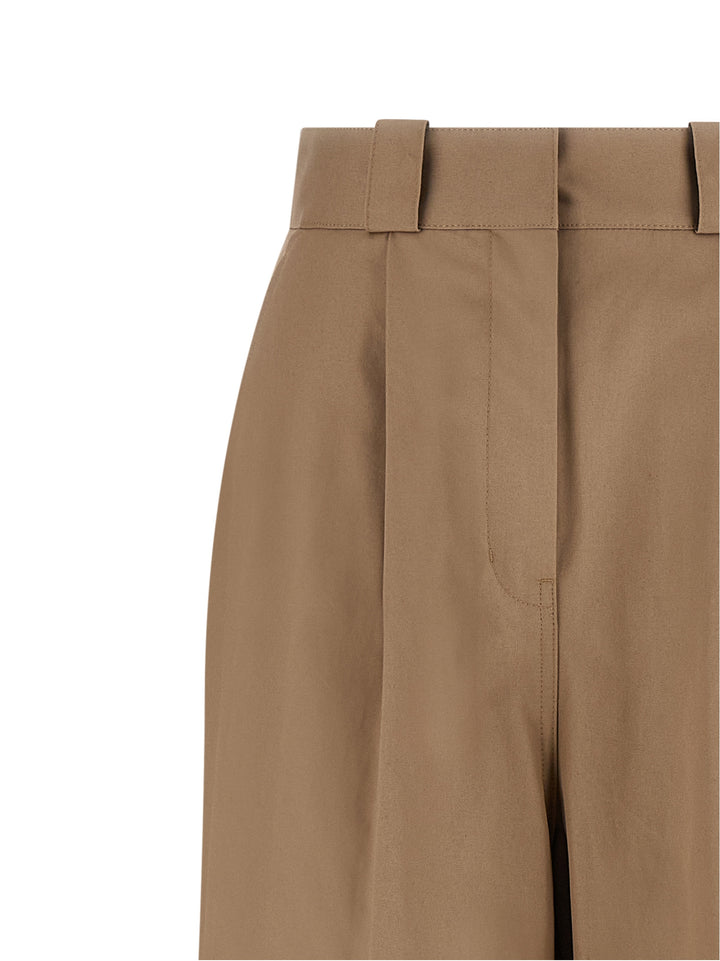 Balenciaga High Waist Pantaloni - Beige | 5f1b758ed7688d4492aa2256321ecab029f4a605