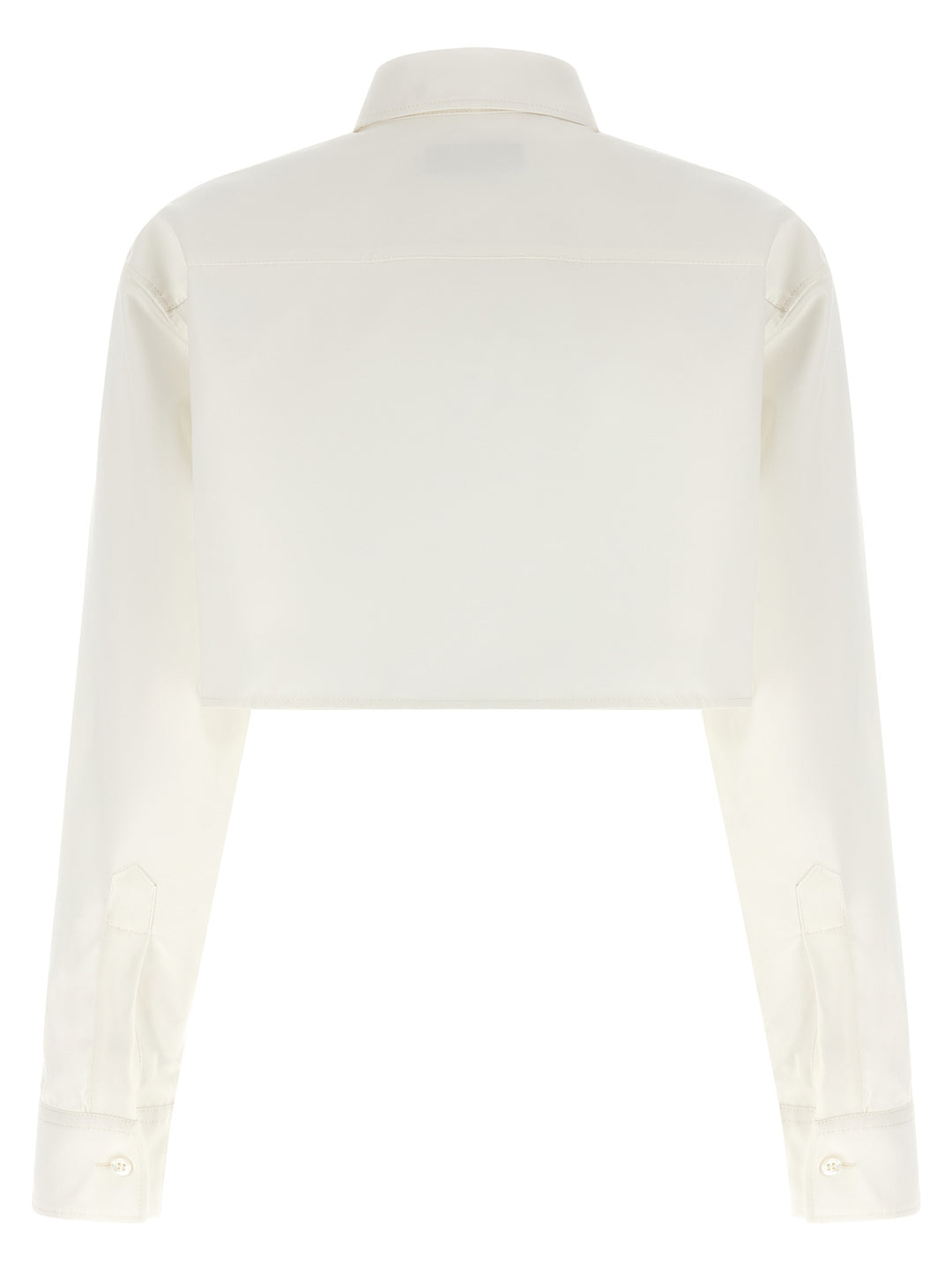 Balenciaga Cropped Shirt Camicie - Bianco | ace583a1149cebb19f0d38e55c9cd0c3db978cc4