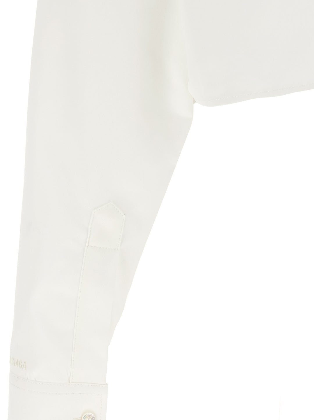 Balenciaga Cropped Shirt Camicie - Bianco | b60f0fc0e8d6c8b9671002d0dfdb544daf35e188