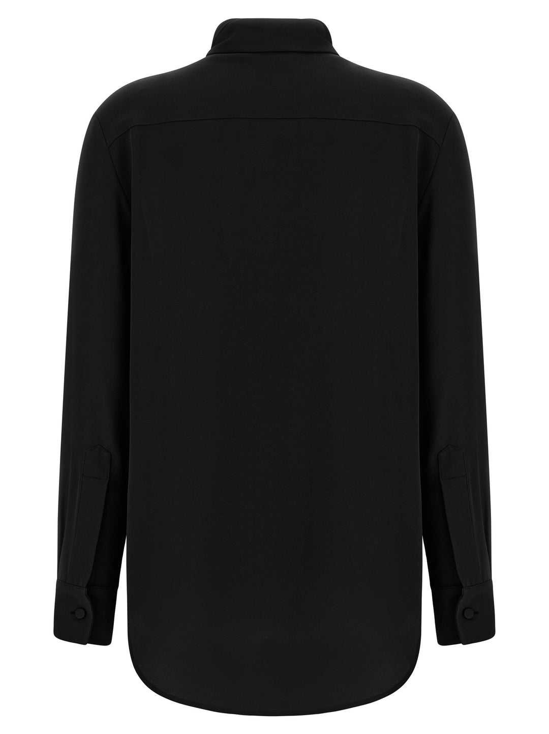 Balenciaga Shirt With Scarf Camicie - Nero | 89fb72b6c475d1fd87114171870f35919f7f868b