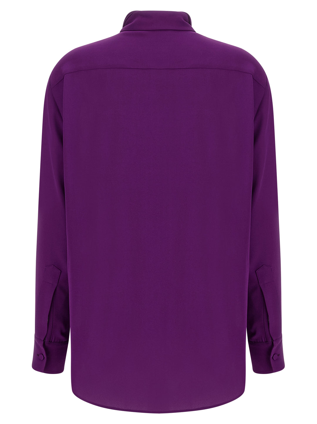 Balenciaga Shirt With Scarf Camicie - Viola | 9c09790638b49ca20c336801403460fd1e26a16c