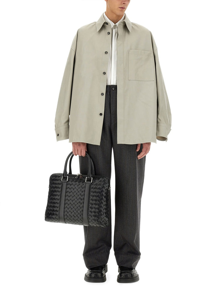 Bottega Veneta Camicie - Grey | e27f1b2d37396ef135aeb2181f932808183ac9a8