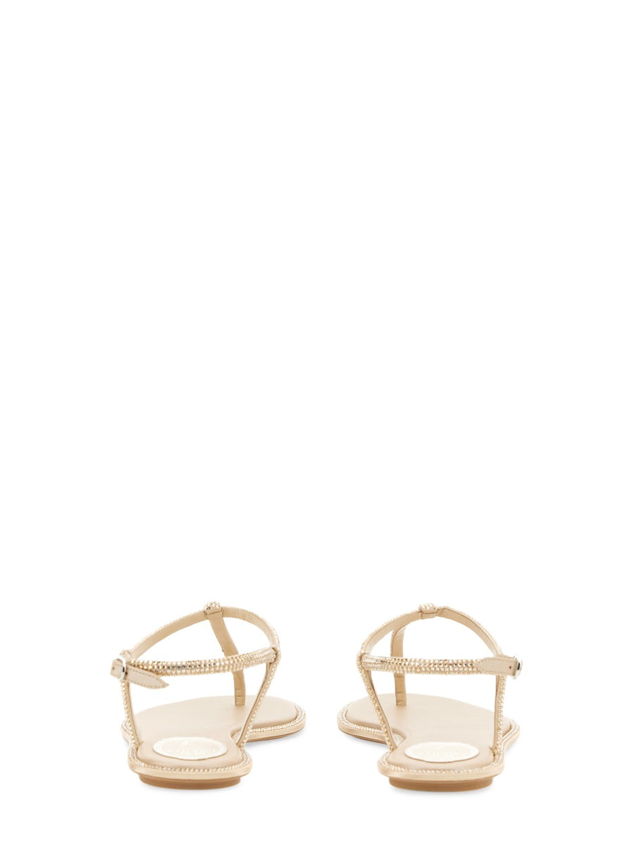 Rene Caovilla Sandali - Gold | 991f519986a616e131684159bbdcaa2bffafb7f2