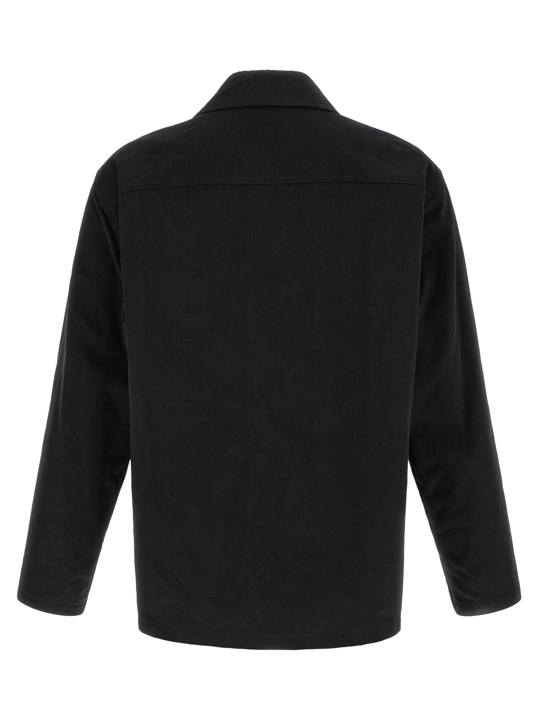 Saint Laurent Cotton Overshirt Camicie - Nero | cf7393bb62e16cc910f3600c9fe653a8dc205db4
