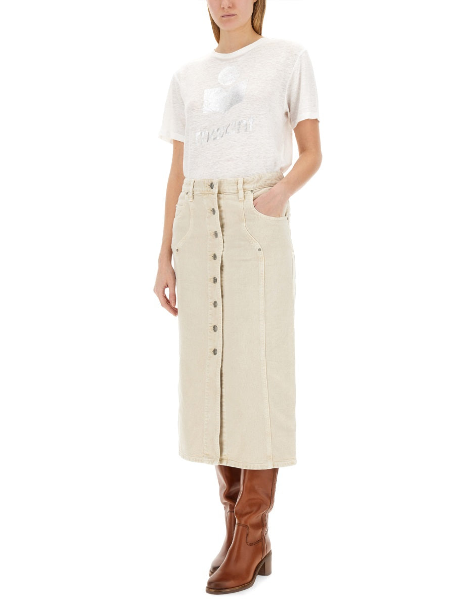 Isabel Marant Etoile T shirt - Bianco | Wanan Luxury