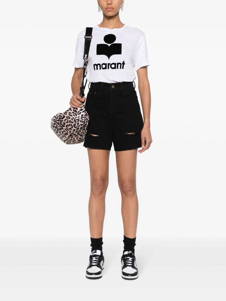 Marant ÉToile T-shirts - Bianco | 4c7e8b54c43db051f500705fe54471049aa593cc