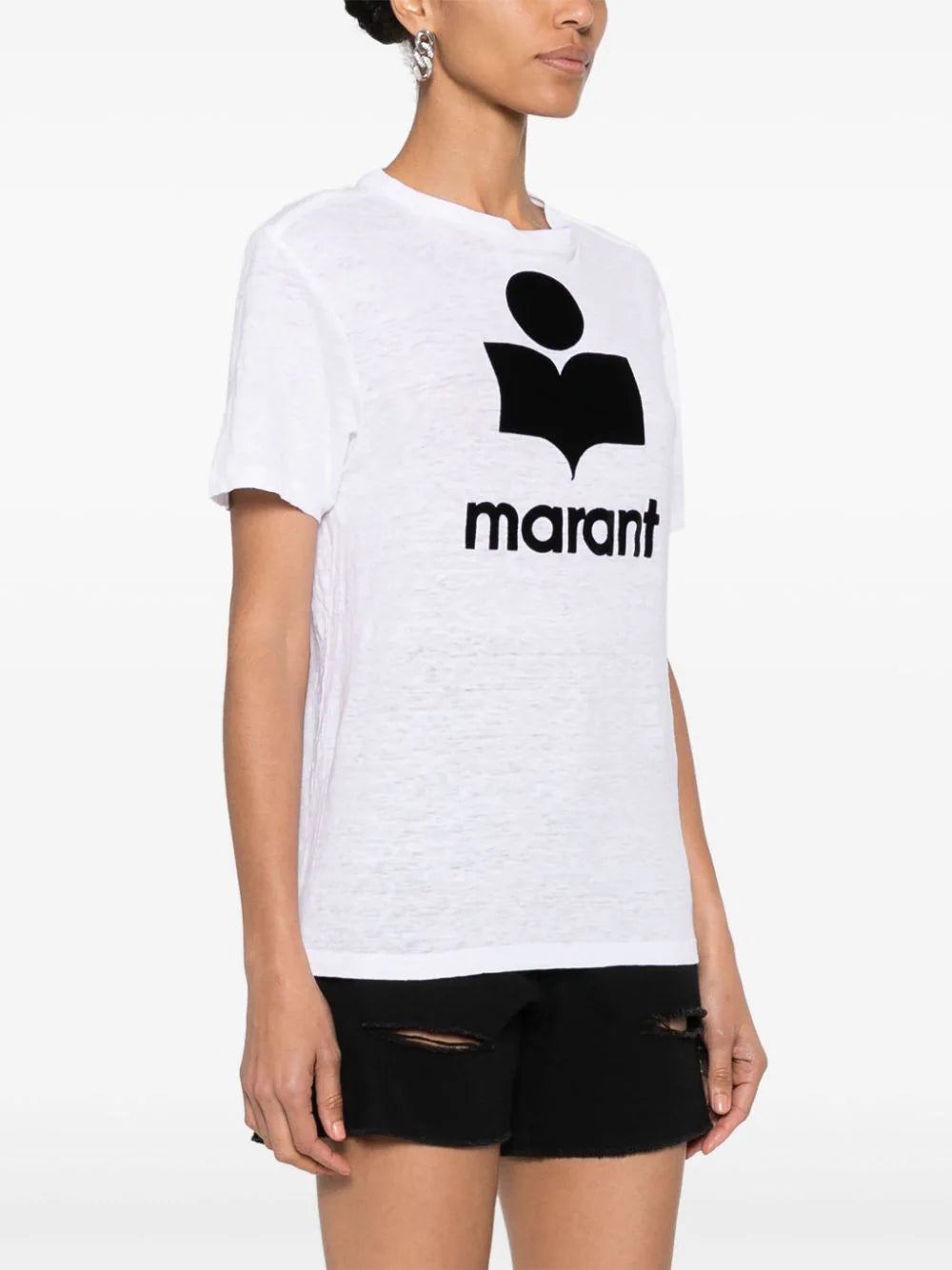 Marant ÉToile T-shirts - Bianco | 491ee823ecbf4c4f22087b824bd8cf3ba8cc153f