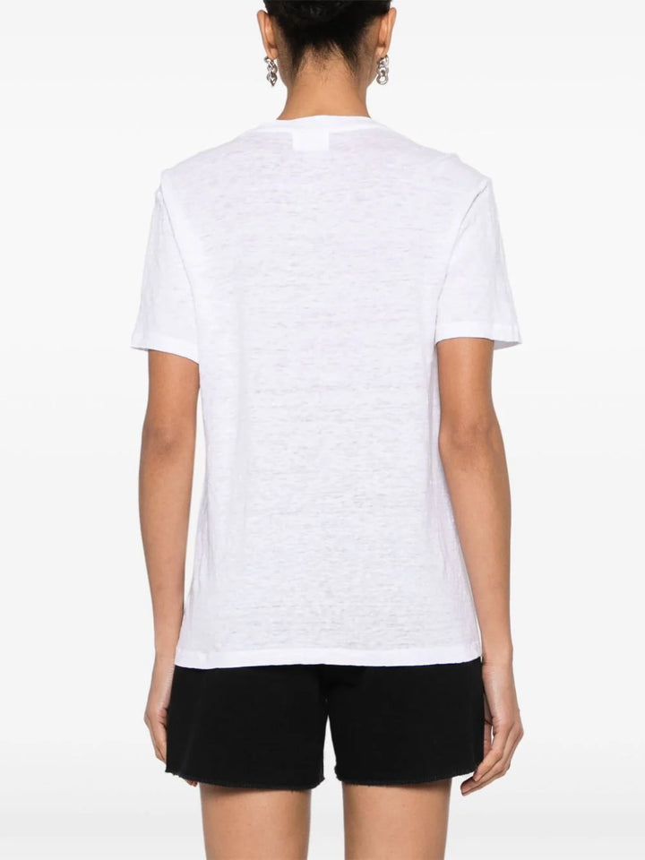 Marant ÉToile T-shirts - Bianco | 7245fead2406f8cc4c6bc0cd22d3990c74f61ea9