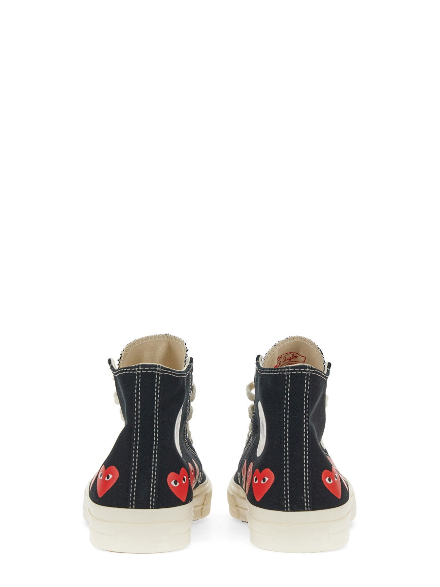 Comme Des Garçon Play x Converse Sneakers - Nero | Wanan Luxury