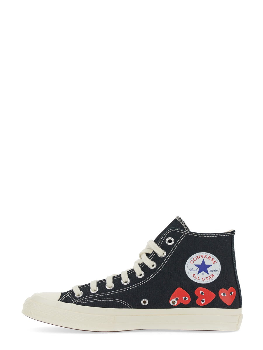 Comme Des Garçon Play x Converse Sneakers - Nero | Wanan Luxury
