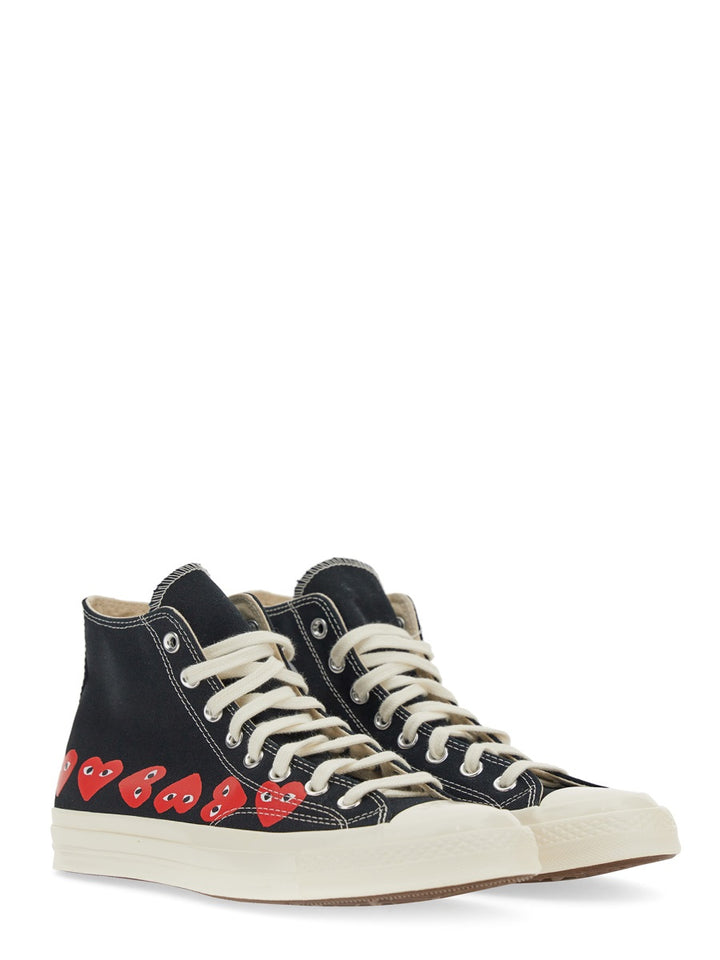 Comme Des Garçon Play x Converse Sneakers - Nero | Wanan Luxury