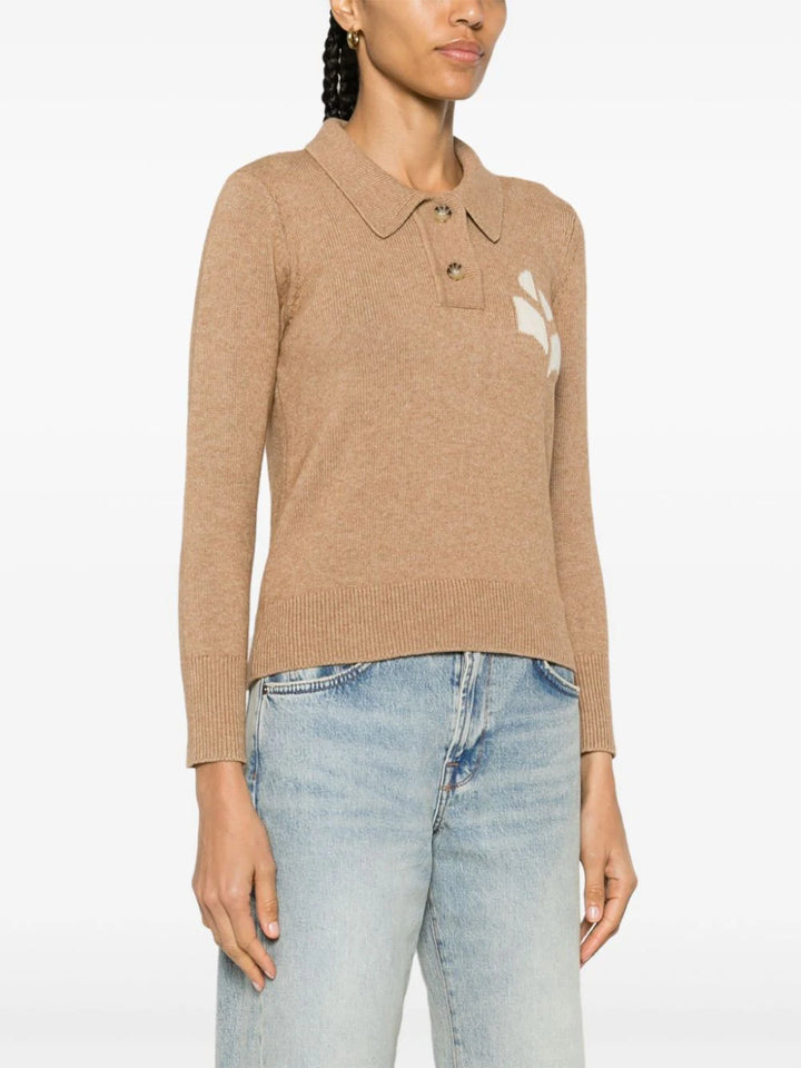 Marant ÉToile Polo neck - Marrone | 56e87a8273f7c0ef0a3b3e9e7ce7d2402e439d92