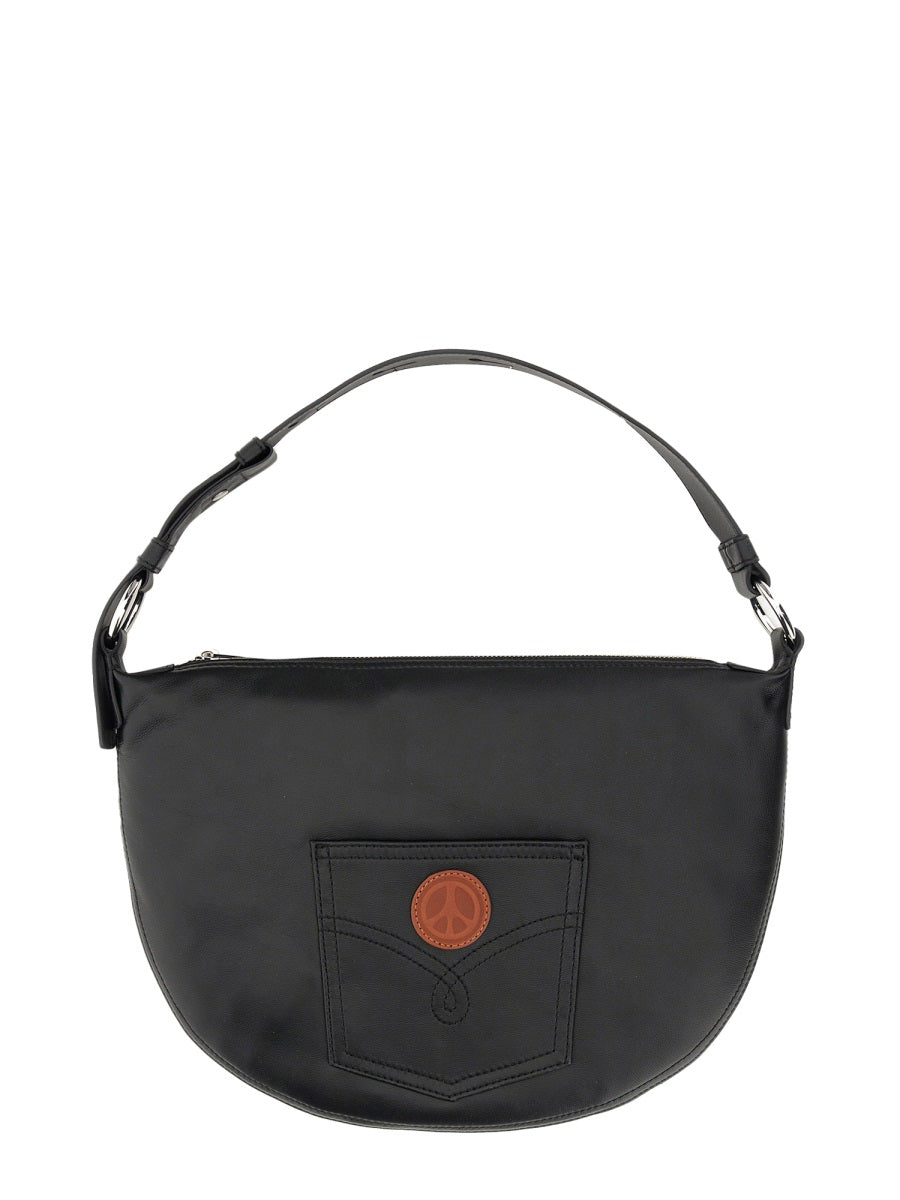 Moschino Jeans Borse a Spalla e Tracolla - Black | 52441e624a5a30c913c81e84c50243bdeec48801