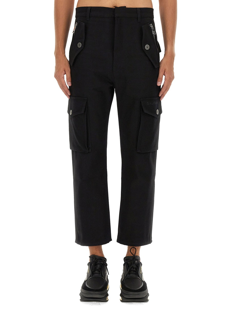 Balmain Pantaloni - Nero | Wanan Luxury