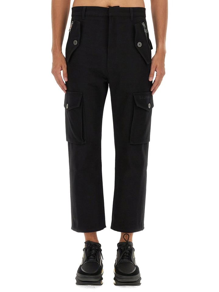 Balmain Pantaloni - Nero | Wanan Luxury