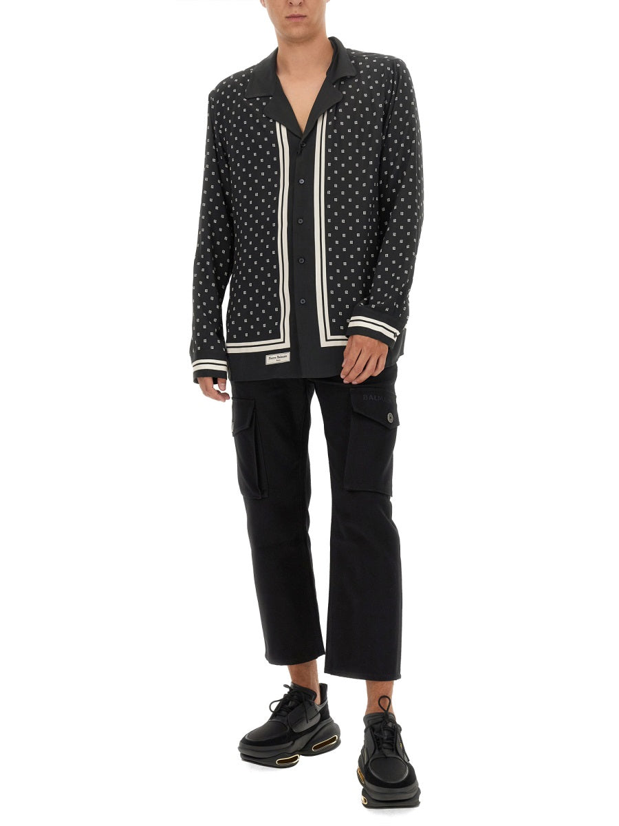 Balmain Pantaloni - Nero | Wanan Luxury