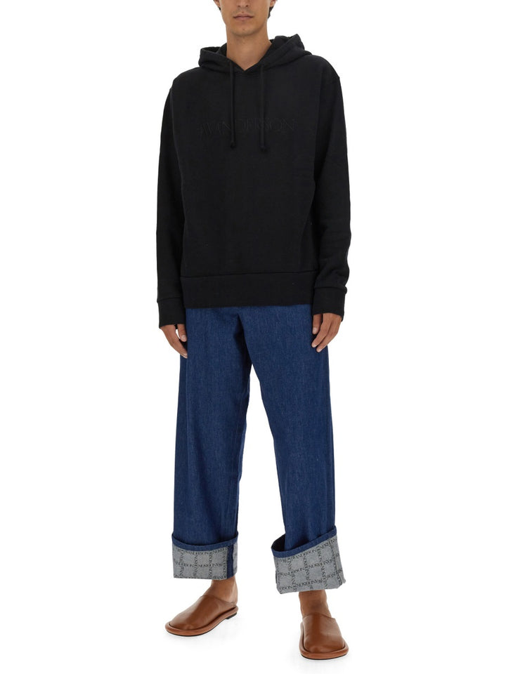 JW Anderson Felpe - Nero | Wanan Luxury