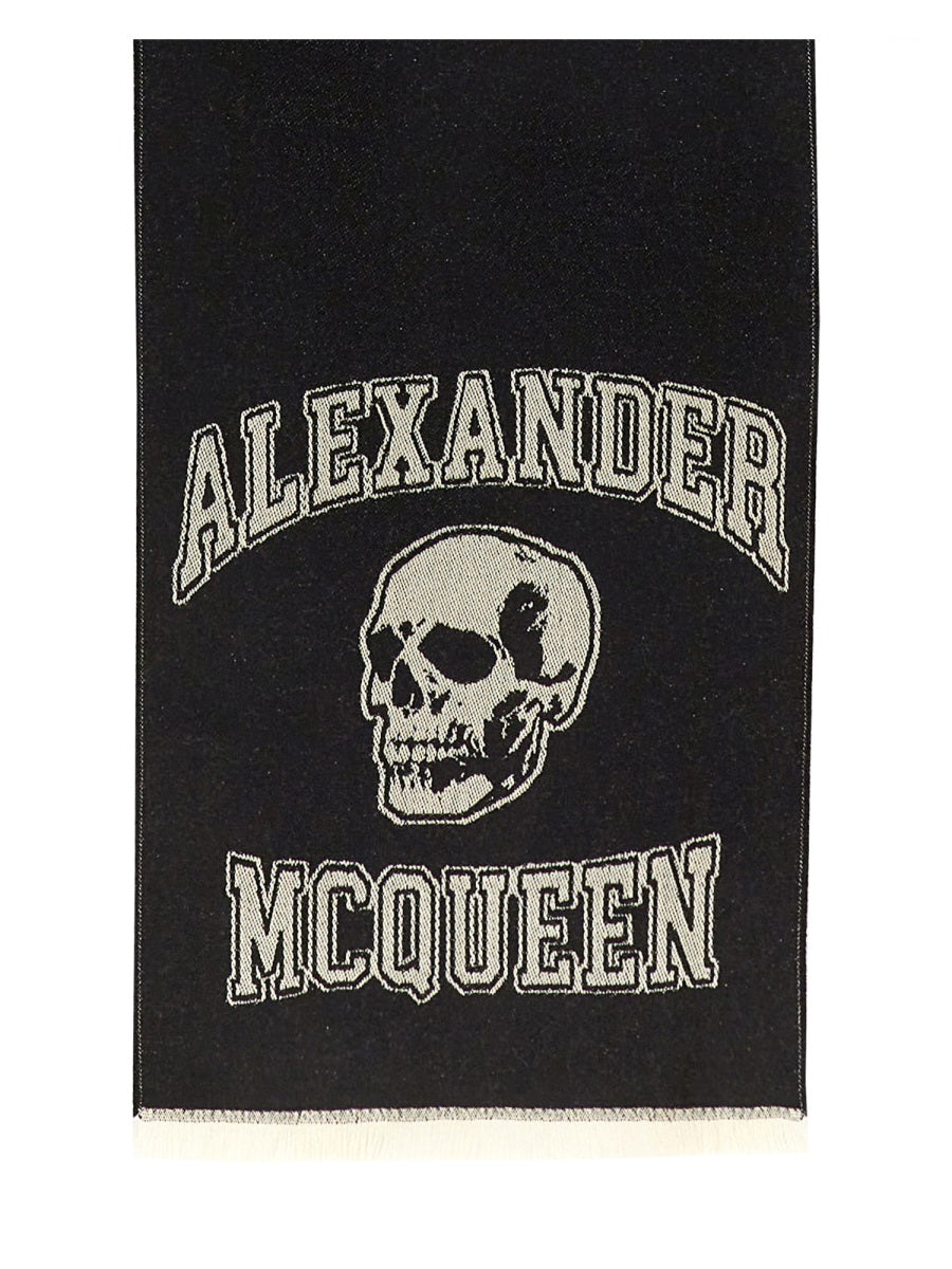 Alexander McQueen Sciarpe e Guanti - Nero | Wanan Luxury