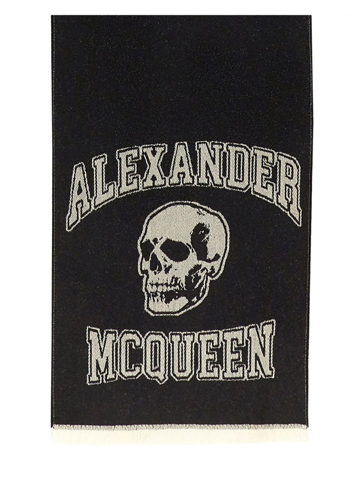 Alexander McQueen Sciarpe e Guanti - Nero | Wanan Luxury