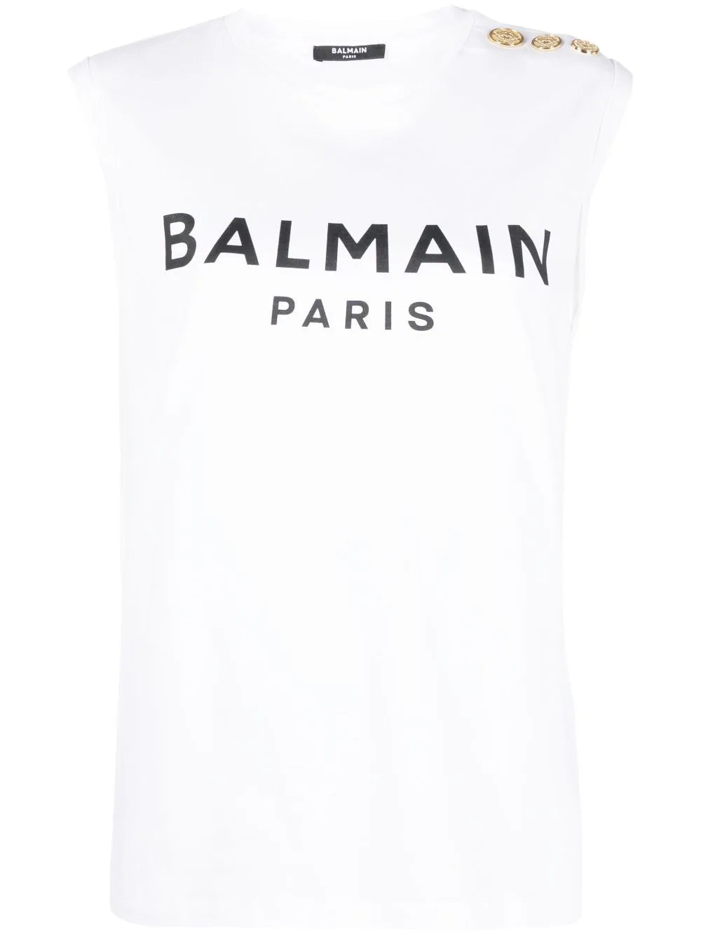 Balmain Top - Bianco | 65e275a6c0ee10cdd3818ad77a28b5059b1d4d9b