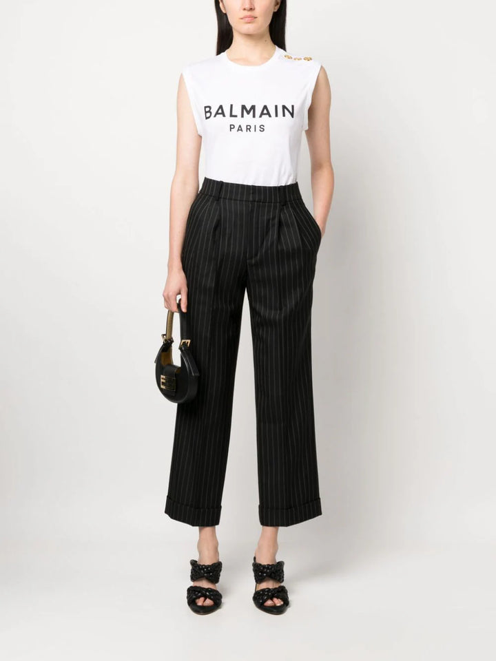 Balmain Top - Bianco | 67cb63e416a9cee560bd05a340e22ee121410de1