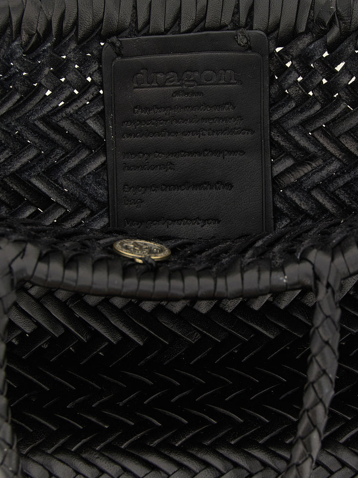 Dragon Diffusion Flat Gora Borse a Mano - Nero | a74ed2a2d34286c946266430375c3f026bc5ec19