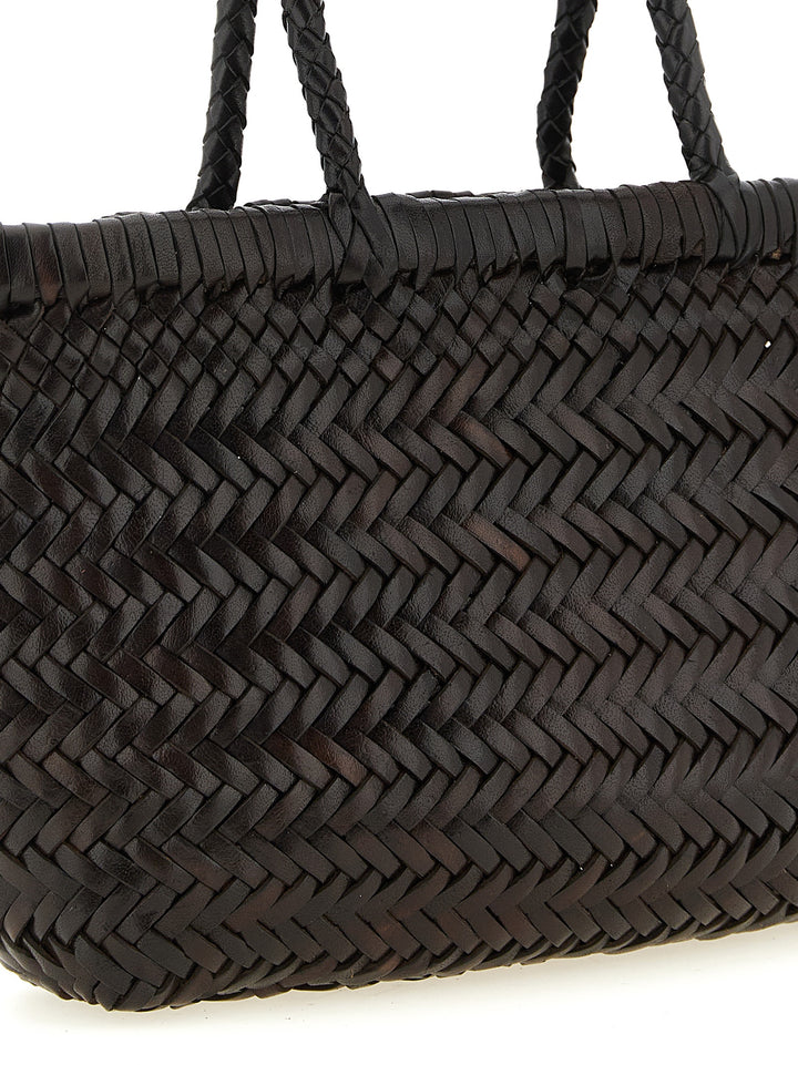Dragon Diffusion Flat Gora Borse a Mano - Marrone | 072921acd8cc5dee86262d52812772580d50e694