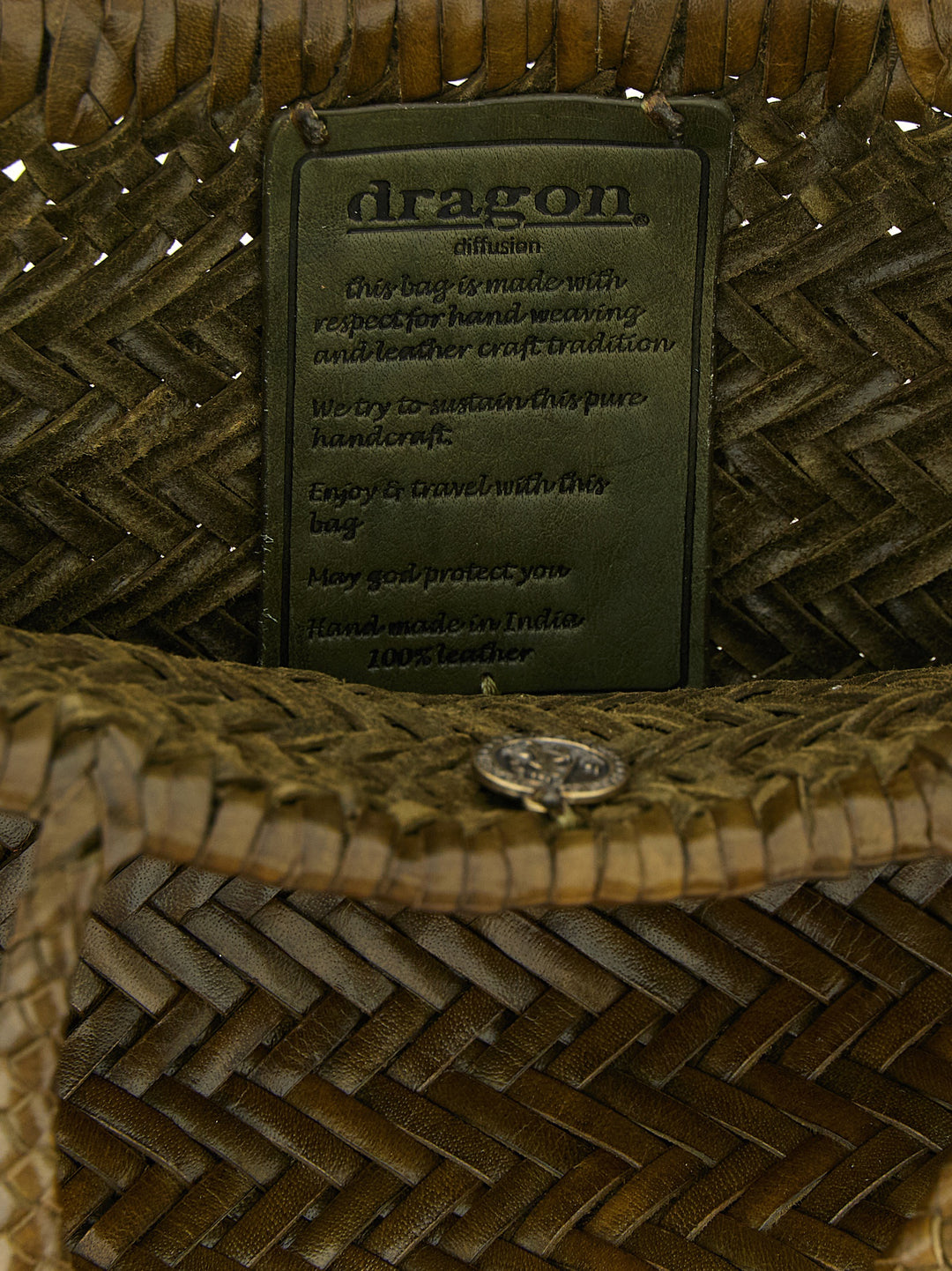 Dragon Diffusion Flat Gora Borse a Mano - Verde | 97ff2244187ad60a66e43e1221e5ee9d1b8b027d