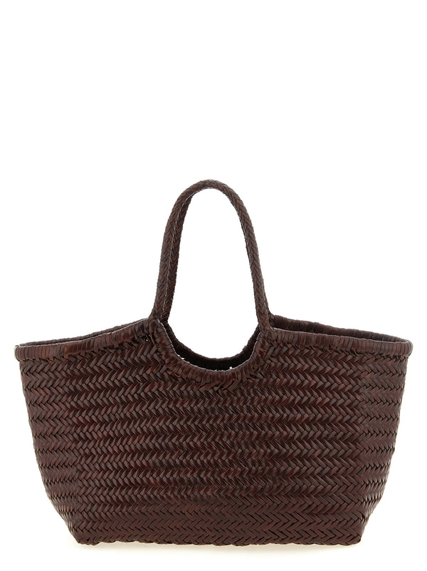 Nantucket Basket Big Borse A Spalla E Tracolla Marrone