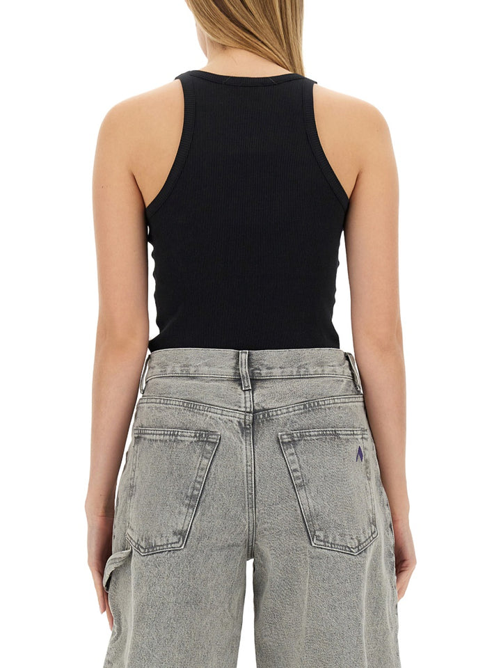 The Attico Top - Nero | Wanan Luxury