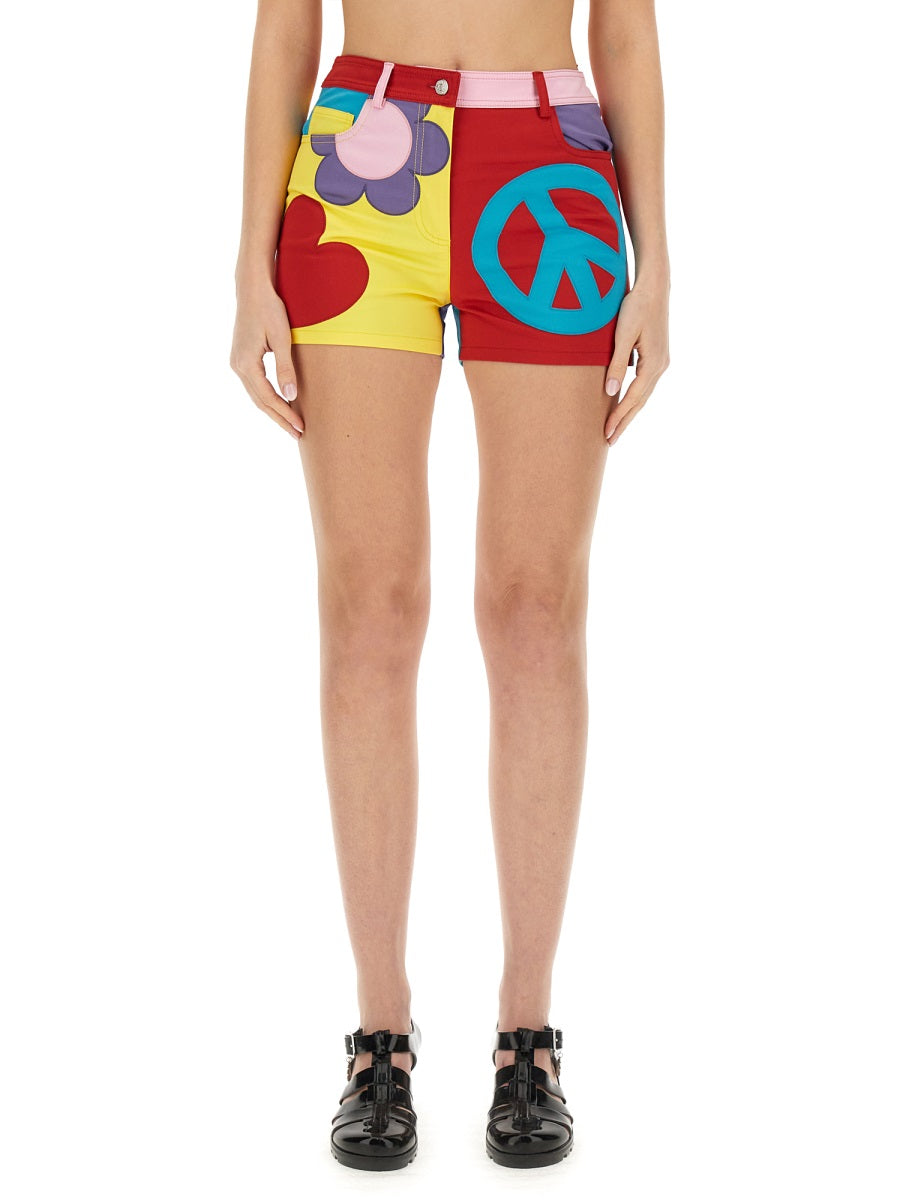 Moschino Jeans Shorts - Multicolour | e281e5d1fd69495d303cfb74b2c19533163c543d