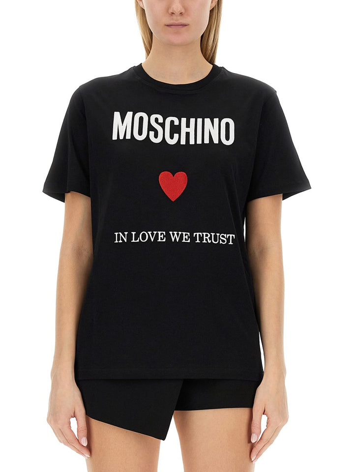 Moschino T shirt - Nero | Wanan Luxury