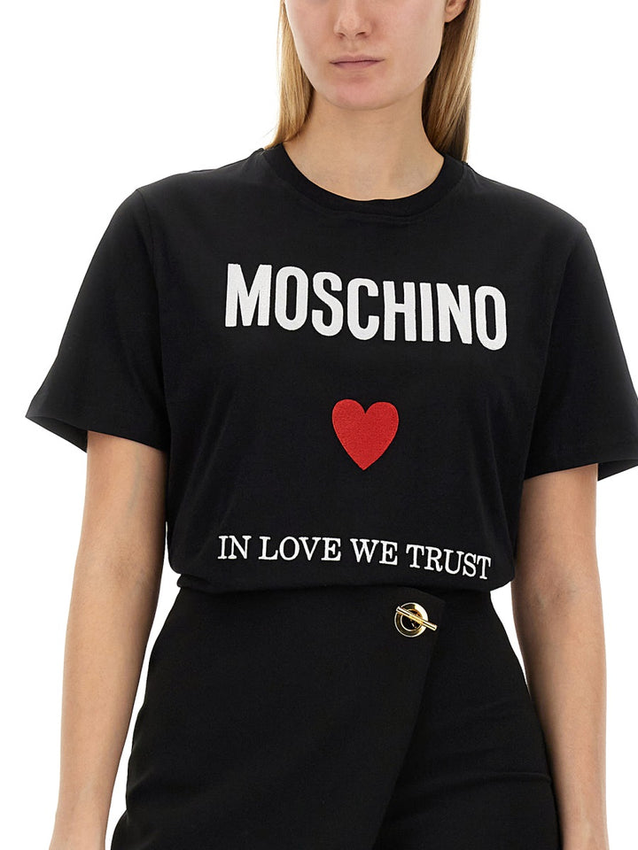Moschino T shirt - Nero | Wanan Luxury