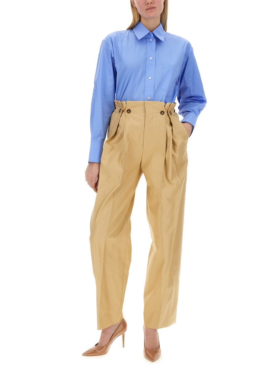 Victoria Beckham Pantaloni - Beige | Wanan Luxury