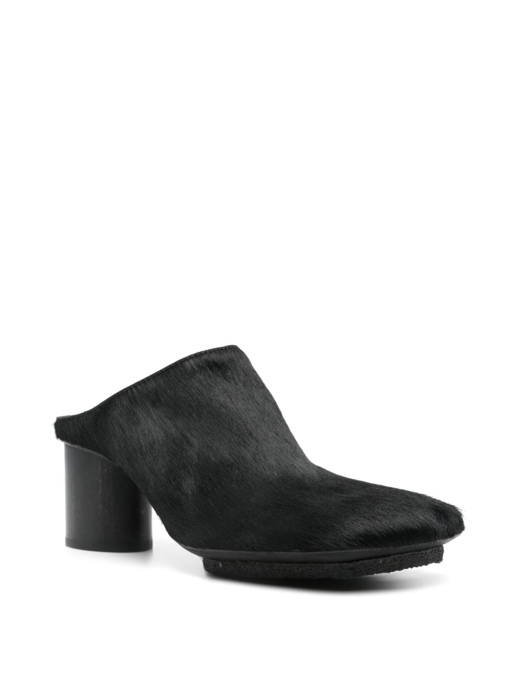 Uma Wang Mules - Nero | d112f38303f0801658194ebbe5f8ef41cbb41006