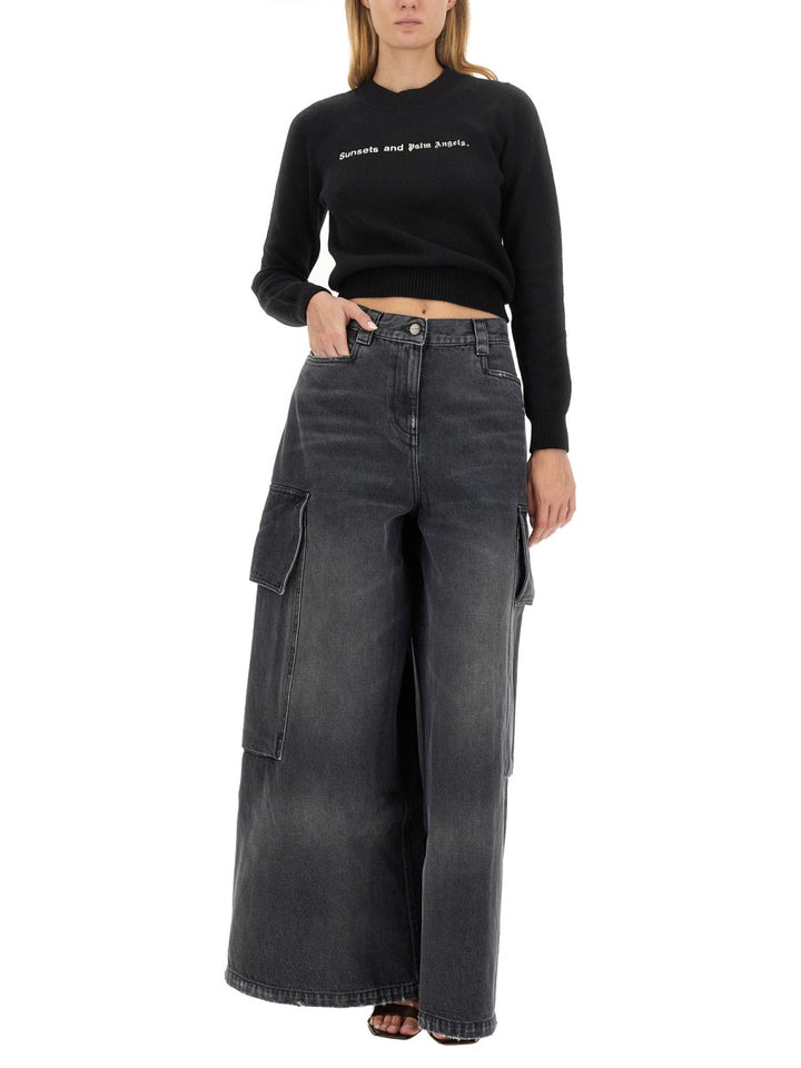 Palm Angels Maglioni - Nero | Wanan Luxury